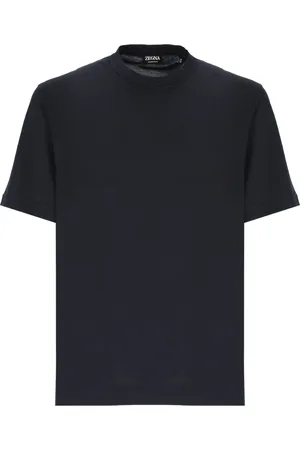 Ermenegildo Zegna Heren, Tops, Blauw, Maat: L Katoen