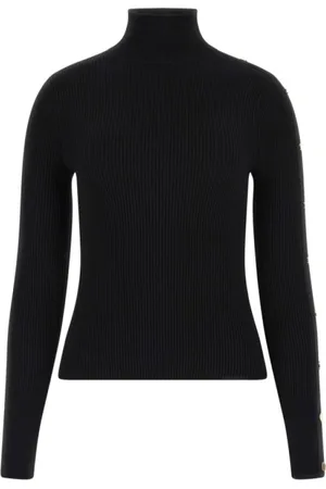 Guess Dames, Truien, Zwart, Maat: S Viscose