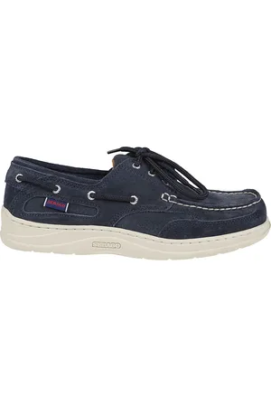 SEBAGO Heren, Schoenen, Blauw, Maat: 41 EU Leer