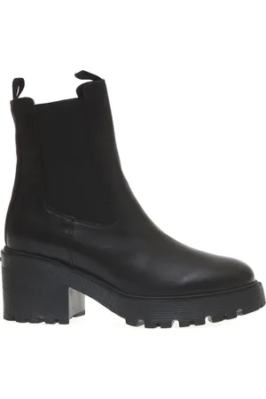 Hogan Dames, Schoenen, Zwart, Maat: 36 1/2 EU Leer