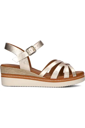 Stefano Lauran Dames, Schoenen, Geel, Maat: 37 EU Leer