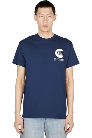 DTF.NYC Heren, Tops, Blauw, Maat: S Katoen
