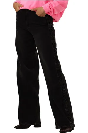 Catwalk Junkie Dames, Jeans, Zwart, Maat: W27
