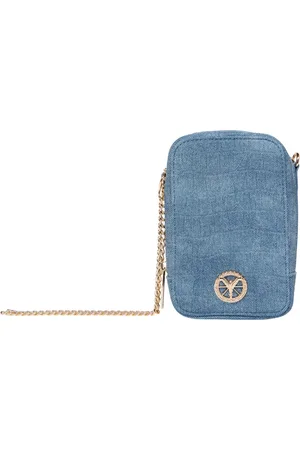 Carlo Colucci Dames, Tassen, Blauw, Maat: ONE Size Denim
