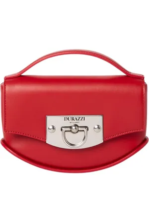 Durazzi Milano Dames, Tassen, Rood, Maat: ONE Size Leer
