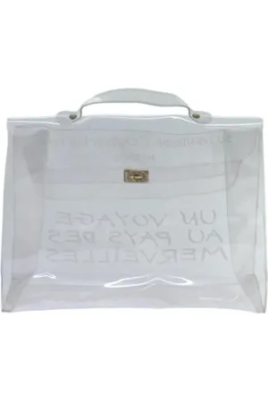 Hermès Dames, Pre-owned, Wit, Maat: ONE Size Vinyl