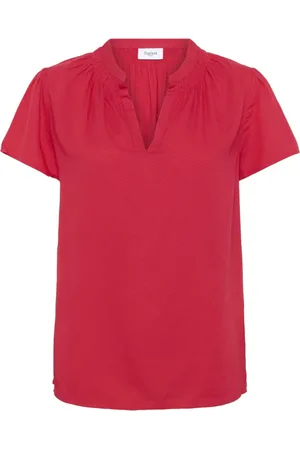 Saint Tropez Dames, Blouses & Shirts, Roze, Maat: XS