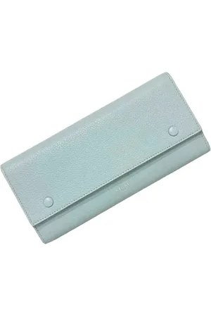 Céline Dames, Pre-owned, Blauw, Maat: ONE Size Leer