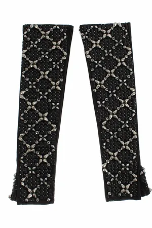 Dolce & Gabbana Dames, Accessoires, Zwart, Maat: 7 IN Leer