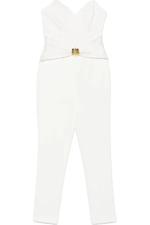 Elisabetta Franchi Dames, Jumpsuits & Playsuits, Wit, Maat: S