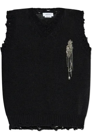 Alexander McQueen Heren, Truien, Zwart, Maat: XL Katoen