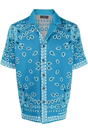 Alanui Heren, Overhemden, Blauw, Maat: M Piqué