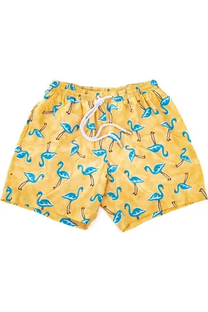BARBA Heren, Badkleding, Geel, Maat: L