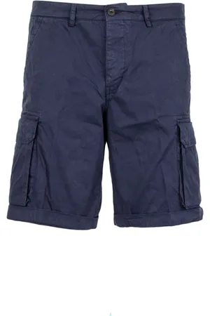 40 Weft Heren, Korte broeken, Blauw, Maat: S Katoen