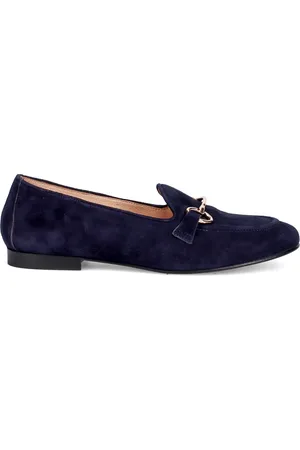 SANGIORGIO Dames, Schoenen, Blauw, Maat: 39 EU Leer