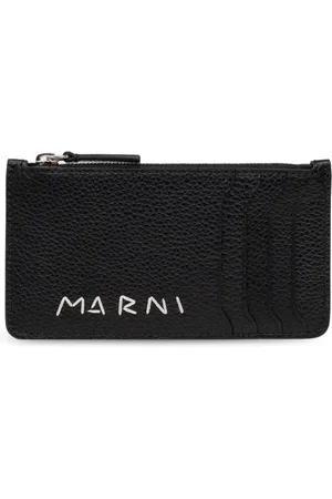 Marni Heren, Accessoires, Zwart, Maat: ONE Size Leer