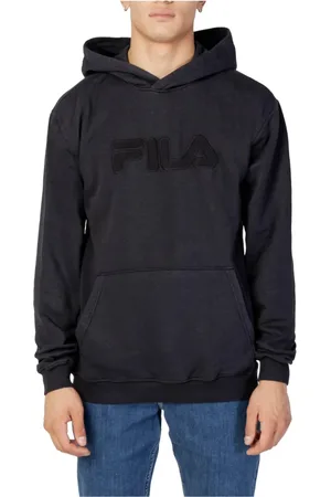 Fila Heren, Sweatshirts & Hoodies, Blauw, Maat: L Katoen