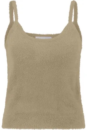 Fabienne Chapot Dames, Tops, Geel, Maat: S Nylon