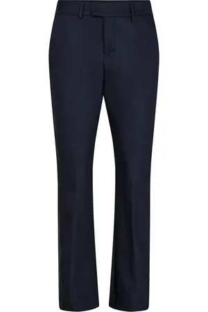 Mos Mosh Dames, Broeken, Blauw, Maat: L Leer