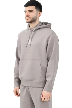 Armani Exchange Heren, Sweatshirts & Hoodies, Bruin, Maat: M