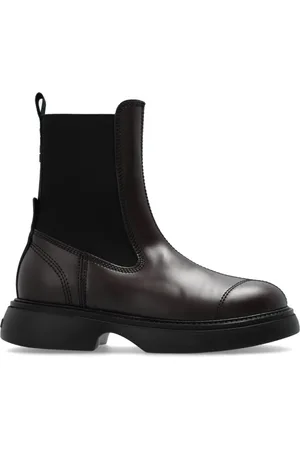 Ganni Dames, Schoenen, Bruin, Maat: 40 EU Leer