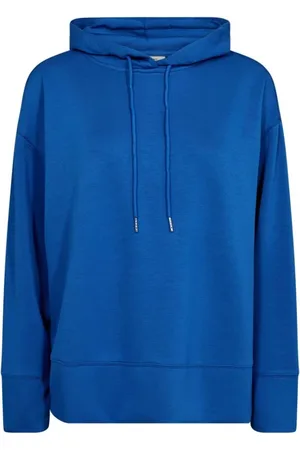 Freequent Dames, Sweatshirts & Hoodies, Blauw, Maat: 2XL