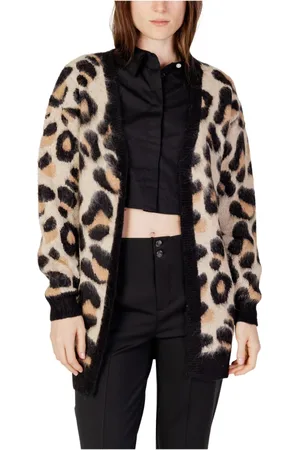JACQUELINE DE YONG Dames, Truien, Bruin, Maat: M