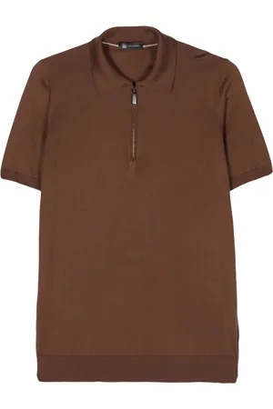 COLOMBO Heren, Tops, Bruin, Maat: XL Zijde
