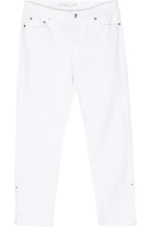 Michael Kors Dames, Jeans, Wit, Maat: XL Katoen