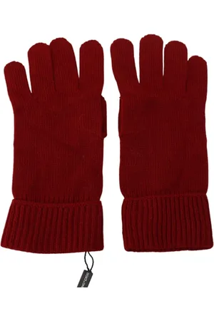 Dolce & Gabbana Heren, Accessoires, Rood, Maat: 9 IN Kasjmier