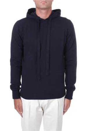 ALPHA STUDIO Heren, Sweatshirts & Hoodies, Blauw, Maat: S Wol