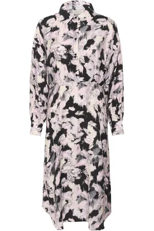 Kaffe Dames, Jurken, Veelkleurig, Maat: XS Viscose