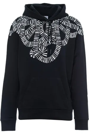 MARCELO BURLON Heren, Sweatshirts & Hoodies, Zwart, Maat: 2XL Katoen