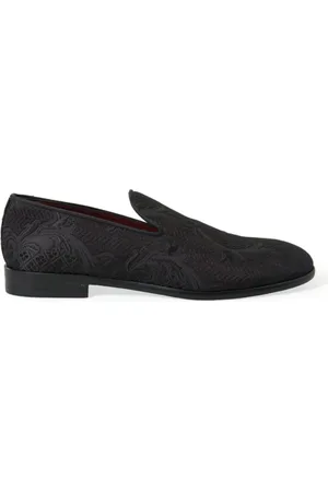 Dolce & Gabbana Heren, Schoenen, Zwart, Maat: 41 1/2 EU Brokaat