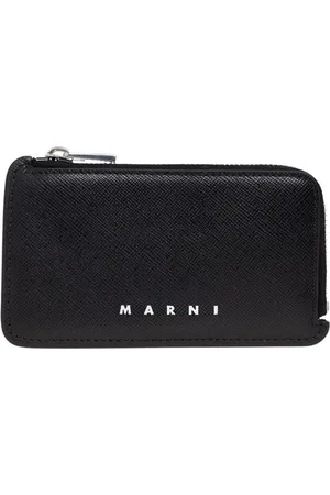 Marni Heren, Accessoires, Zwart, Maat: ONE Size Leer