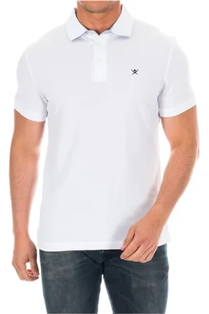 Hackett Heren, Tops, Wit, Maat: XS Katoen