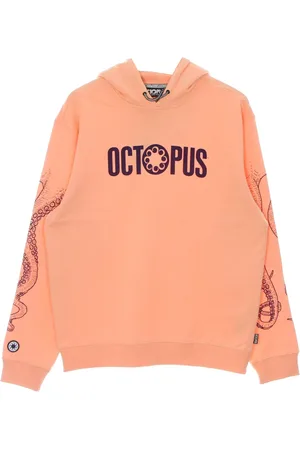 Octopus Heren, Sweatshirts & Hoodies, Oranje, Maat: L Katoen