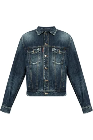 Dsquared2 Heren, Jassen, Blauw, Maat: S Denim