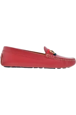 Carolina Herrera Dames, Schoenen, Rood, Maat: 36 EU Leer