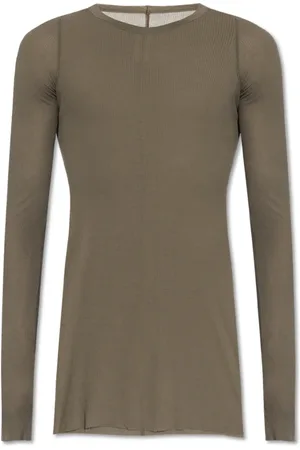 Rick Owens Heren, Tops, Bruin, Maat: S Zijde