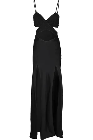 AMEN Dames, Jurken, Zwart, Maat: XS Viscose