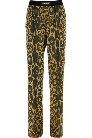 Tom Ford Dames, Broeken, Veelkleurig, Maat: XS Zijde