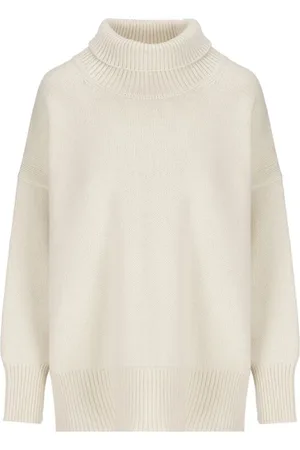 Chloé Dames, Truien, Wit, Maat: XS Kasjmier