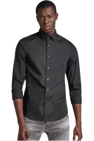 G-Star Heren, Overhemden, Zwart, Maat: XS