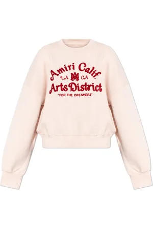 AMIRI Dames, Sweatshirts & Hoodies, Roze, Maat: S Katoen