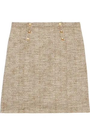 Inès de la Fressange Dames, Rokken, Geel, Maat: XS
