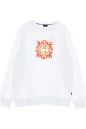DOLLY NOIRE Heren, Sweatshirts & Hoodies, Wit, Maat: XL Katoen