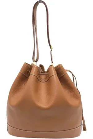 Hermès Dames, Pre-owned, Bruin, Maat: ONE Size Leer