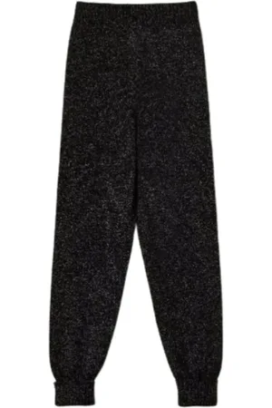 Twin-Set Dames, Broeken, Zwart, Maat: S