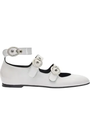 Scarosso Dames, Schoenen, Wit, Maat: 36 1/2 EU Leer